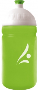 FREEWATER fľaša 0,5 l - Logo (zelená) + krytka zadarmo