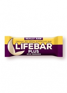 BIO Lifebar Plus acai s banánom 47 g