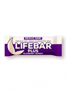 BIO Lifebar Plus čučoriedková s quinoa 47g