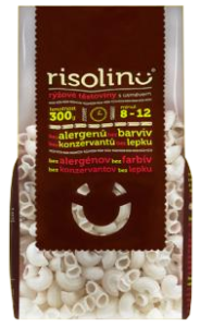 Ryžové cestoviny kolienka RISOLINO 300 g